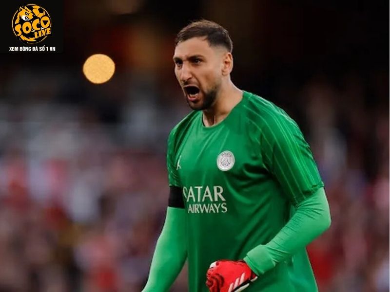 Khoảnh khắc Donnarumma hét lớn sau pha cứu thua tại Champions League 