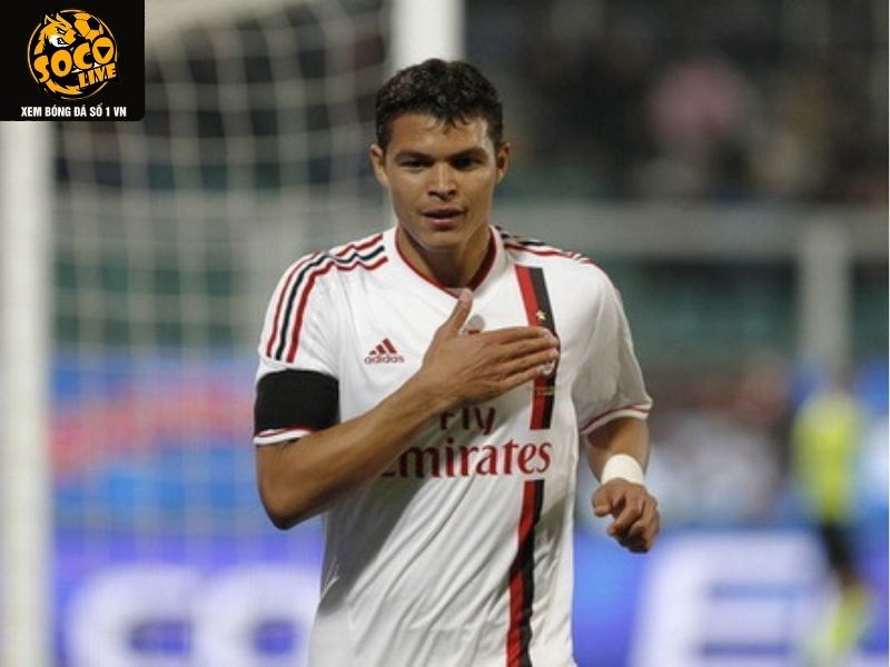 Thiago Silva trong áo AC Milan – bước ngoặt đưa anh lên đỉnh cao châu Âu